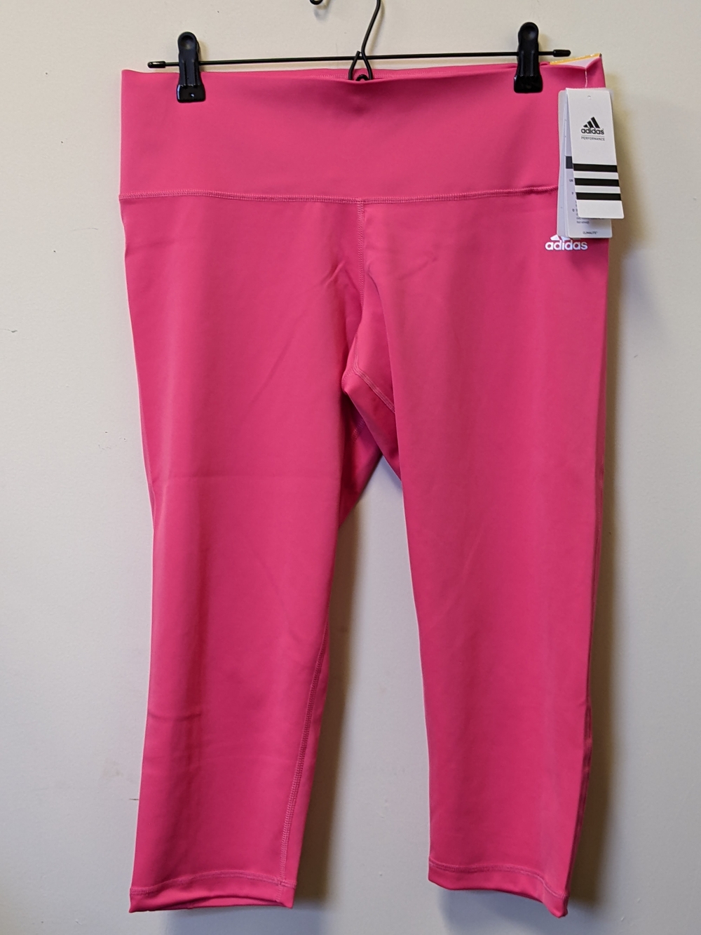 adidas Women's Yoga Pants - Pink - NEW